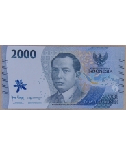 Индонезия 2000 рупий 2022 UNC арт. 3486